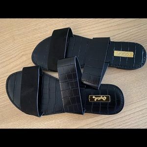 Quipd Womens slip on sandals